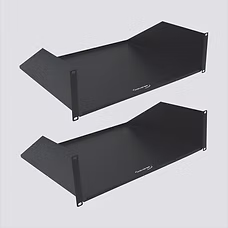 SHELF-15SSS-S2PK Rack Shelf, 15" Deep Single-Sided Solid, 3U, 2-Pack