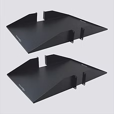 Rack Shelf, 25" Deep Double-Sided Solid, 2U, 2-Pack