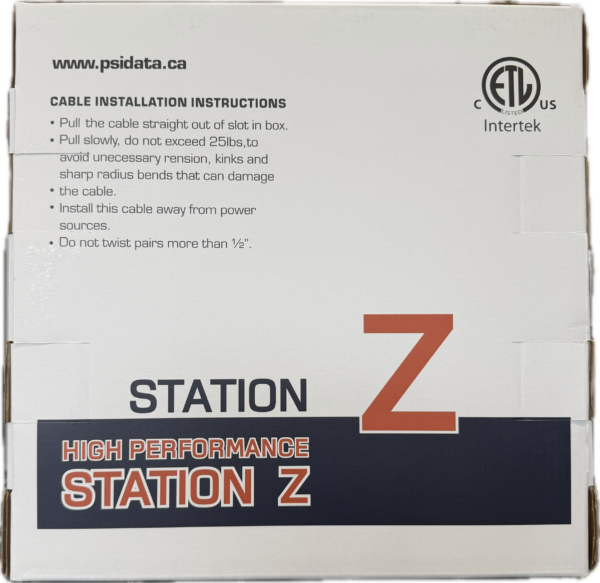 STN PSI Data - 4C/22AWG Stn Z Sol Cm Grey 1000' Box