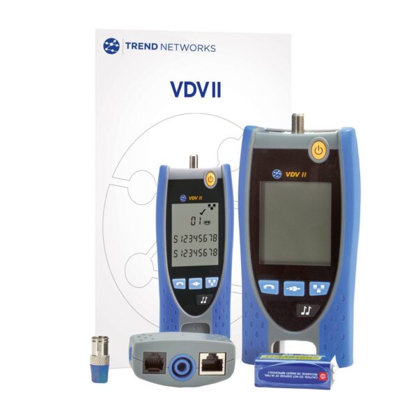 Trend Networks - VDV II - Data Cable Verifier with AnyWARE Cloud Reporting