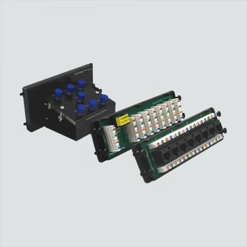 8-Port CAT6 Data, 8-Port Voice & 6-Port 2GHZ Video Module Kit