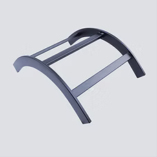 WL-IR9012-BK Inside, Cable Runway Horizontal Bend 12"