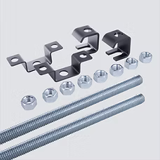 WL-RATRCK-BK Ceiling Support Kit Includes Rod - Pair