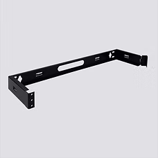 WMHB-1U Wall Mount Hinged Bracket, 1U, 6" Deep W/ #12-24 Holes and Screws