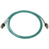 Tripp Lite series 400G Multimode 50/125 OM3 Switchable Fiber Optic Cable (Duplex LC-PC M/M), LSZH, Aqua, 2 m (6.6 ft.)