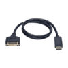 Tripp Lite series DisplayPort to DVI Cable Adapter, Converter for DP-M to DVI-I-F, 3 ft. (0.91 m) - P134-003