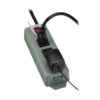 Tripp Lite series Industrial Power Strip, 3-Outlet, 9 ft. (2.7 m) Cord, NEMA 5-15P Plug, Switch Guard