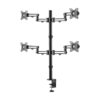 Tripp Lite series Quad-Monitor Flex-Arm Desktop Clamp for 13” to 27” Displays