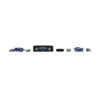 Tripp Lite series 2-Port USB/VGA Cable KVM Switch with Cables and USB Peripheral Sharing
