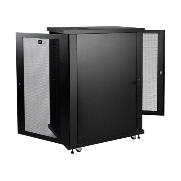 Tripp Lite series SmartRack 24U Mid-Depth Half-Height Rack Enclosure Cabinet