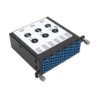 a0da20a6038576a89ee8335c83efd0f7 Tripp Lite 40/100Gb Singlemode Fiber Breakout Cassette, (x3) 8-Fiber MTP/MPO (APC) to (x12) LC (UPC) Duplex 9/125, N484 Chassis - N484-3M8L12S
