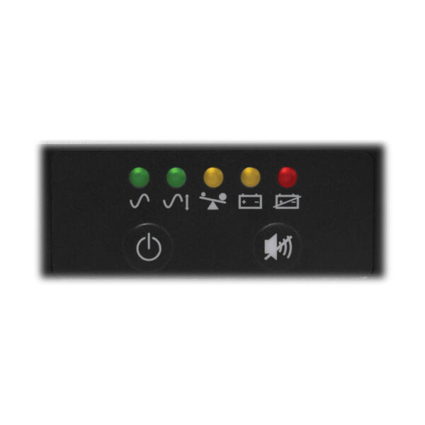 Tripp Lite series SmartPro 120V 1kVA 800W Line-Interactive Sine Wave UPS, Network Card Option, USB, DB9, 6 Outlets, 1U Rack/Vertical, TAA