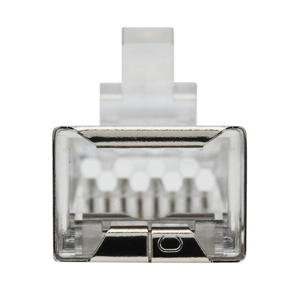 Tripp Lite series Cat6 RJ45 Pass-Through FTP Modular Plug, 50 Pack, TAA