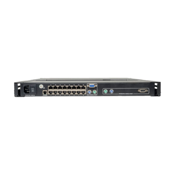 Tripp Lite series NetCommander 16-Port Cat5 1U Rack-Mount Console KVM Switch with 19-in. LCD, TAA