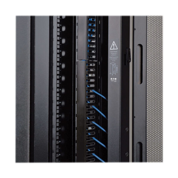 Tripp Lite series 45U Extra-Deep Server Rack - 48 in. (1219 mm) Depth, Doors & Side Panels Included