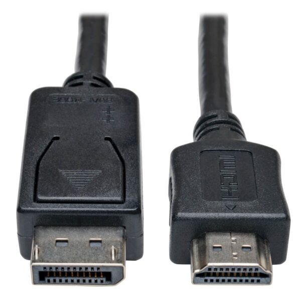 a16af8ceda71aab2b06f00e4e6c83e60 Tripp Lite series DisplayPort to HDMI Adapter Cable (M/M), 6 ft. (1.8 m), TAA