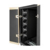 Tripp Lite series SmartRack Sound Proof Half-Height Server Rack Enclosure, 18U