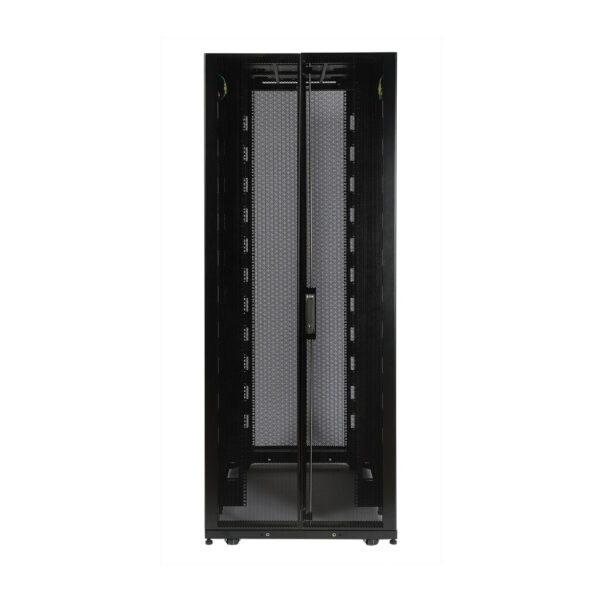 Tripp Lite series 42U SmartRack Deep and Wide Rack Enclosure Cabinet with doors & side panels