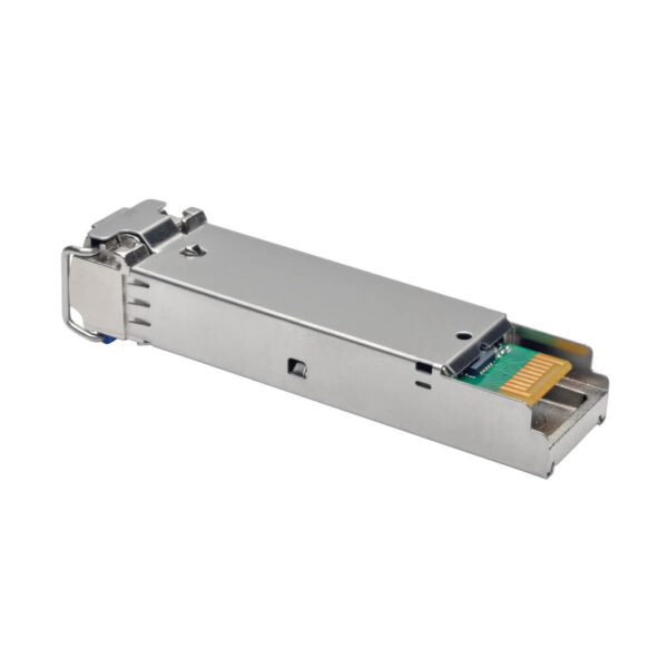 a218aae7edc221c2c1cf30d18b188118 Tripp Lite series HP J4859C Compatible SFP Transceiver, 1000Base-LX, DDM, Singlemode LC, 1310 nm, 10 km