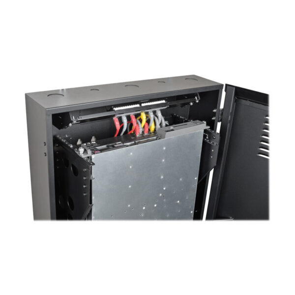 a2218851e2c79a027f8d4ee7928310ba Tripp Lite series SmartRack 4U Low-Profile Vertical-Mount Switch-Depth Wall-Mount Rack Enclosure Cabinet