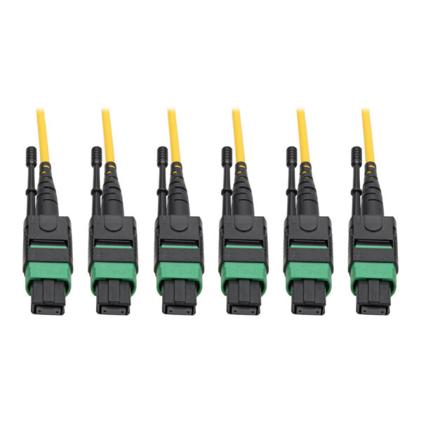 a23440e905196bbc989b4984e909e617 Tripp Lite series MTP/MPO (APC) Singlemode Slim Trunk Cable, 24-Strand, 40/100 GbE, 40/100GBASE-PLR4, Plenum, 6mm Dual Jacket, 61 m (200 ft.)