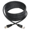 Tripp Lite series Cat6a 10G Snagless Shielded STP Ethernet Cable (RJ45 M/M), PoE, Black, 15 ft. (4.57 m)