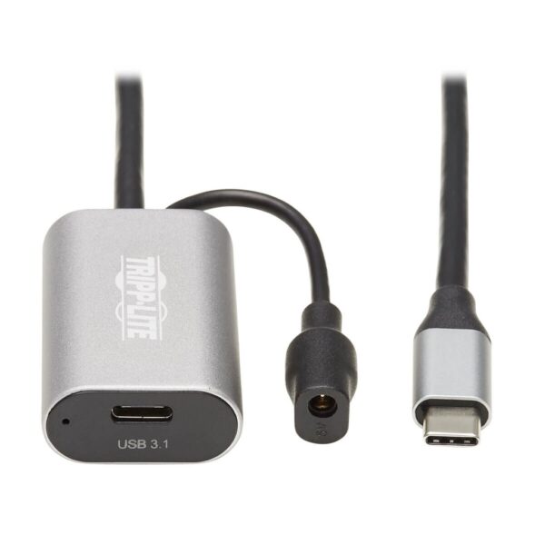 Tripp Lite series USB 3.2 Gen 1 Active Extension Cable - USB-C to USB-C (M/F), 5 Gbps, Data Only, 5 m (16.4 ft.)