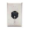 Tripp Lite series Keystone Jack Cat6/Cat5e, RJ45, Shielded, Dust Cap, Industrial - 110 Punch Down, IP68, TAA