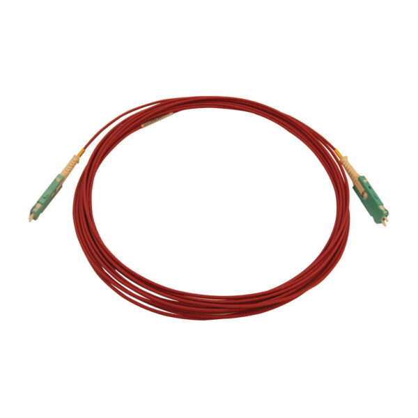Tripp Lite series 400G Multimode 50/125 OM4 Fiber Optic Cable (Duplex SN-PC M/M), LSZH, Magenta, 5 m (16.4 ft.)