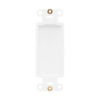 a26bf58d91e234a85efa9d07be56eede Tripp Lite series Center Plate Insert, Decora Style - Vertical, Blank, TAA