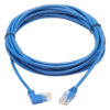 a2da3dd8237cb8a23f3e3457b37b2536 Tripp Lite series Right-Angle Cat6 Gigabit Molded Slim UTP Ethernet Cable (RJ45 Right-Angle M to RJ45 M), Blue, 15 ft. (4.57 m)