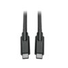 a2e5ada182f67cd1244841777b918962 Tripp Lite series USB-C Cable (M/M) - USB 3.2, Gen 1 (5 Gbps), Thunderbolt 3 Compatible, 10 ft. (3.05 m)
