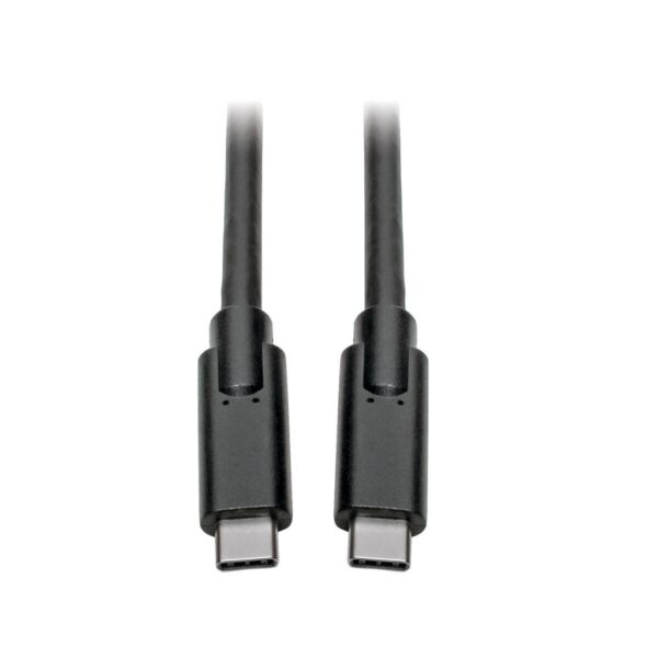 a2e5ada182f67cd1244841777b918962 Tripp Lite series USB-C Cable (M/M) - USB 3.2, Gen 1 (5 Gbps), Thunderbolt 3 Compatible, 10 ft. (3.05 m)