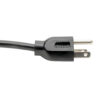 Tripp Lite series Computer Power Cord, NEMA 5-15P to Right-Angle C13 - 10A, 125V, 18 AWG, 14 ft. (4.27 m), Black