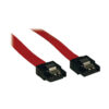 a331e74ddfdb68ad01b5d9f52f99721a Tripp Lite series Serial ATA (SATA) Latching Signal Cable 7Pin (M/M), 8-in. (20.32 cm)
