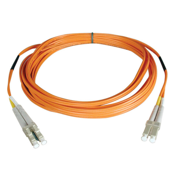 Tripp Lite series Duplex Multimode 50/125 Fiber Plenum Rated Patch Cable (LC/LC), 30M (100 ft.)