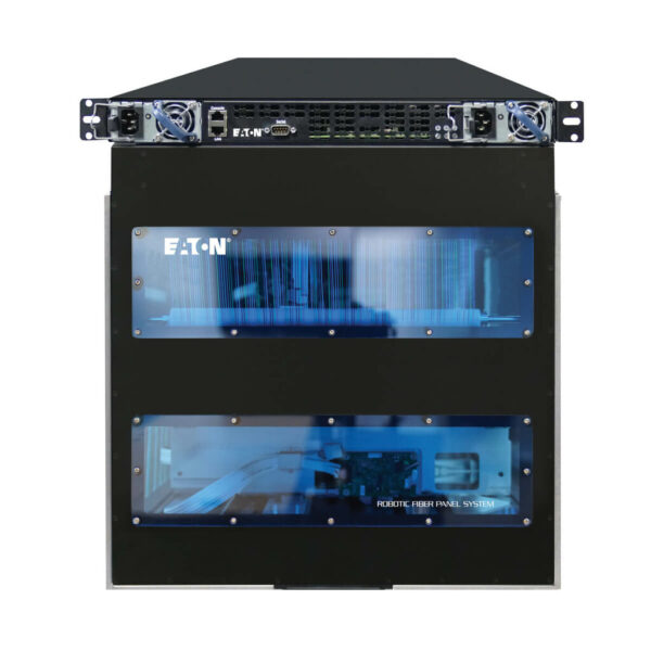 a34502f8804350e456ef1e6733fe6169 Eaton Robotic Fiber Panel System - 512 Multimode LC Fiber Ports