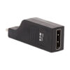 a36480a8fb27b3c72fcc8d9963083e43 Tripp Lite series USB-C to DisplayPort Vertical Adapter (M/F) - USB 3.1, Gen 1, Thunderbolt 3, 4K @ 60 Hz, Black