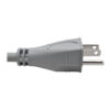 a36b77ccae3298e32b44757b24f86e8f-1 Tripp Lite series Hospital-Grade Extension Cord, NEMA 5-15P to NEMA 5-15R - Green Dot, 15A, 125V, 14 AWG, 6 ft. (1.83 m), Gray