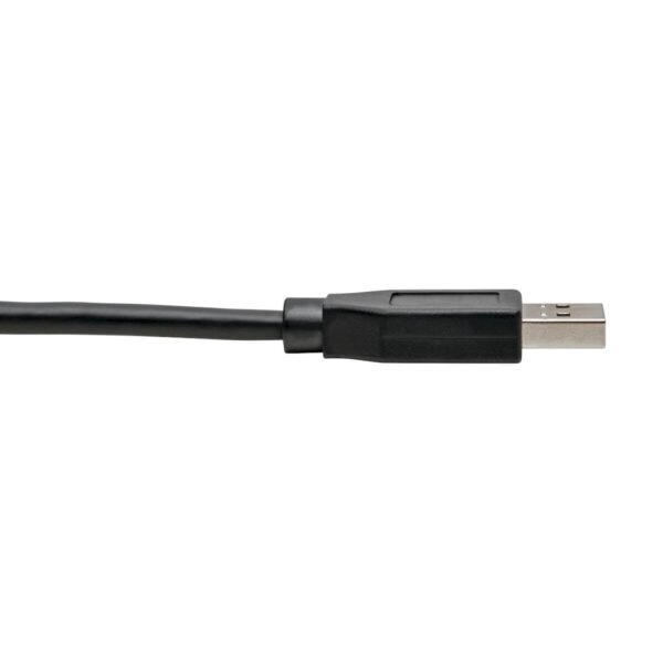 a3ae691f8050cb1ac43c234ef2ee45c5 Tripp Lite series USB-C to USB-A Cable (M/M), Right-Angle C, USB 3.2 Gen 1 (5 Gbps), Thunderbolt 3 Compatible, 3 ft. (0.91 m)