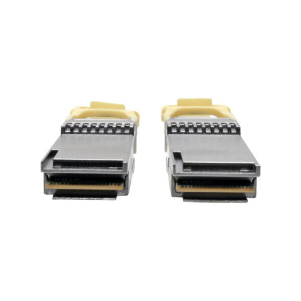a4250a1e2f8d7fcc004d8a30403f96a0 Tripp Lite series QSFP28 to QSFP28 Active Optical Cable - 100GbE, AOC, M/M, Aqua, 20M (65.61 ft.)