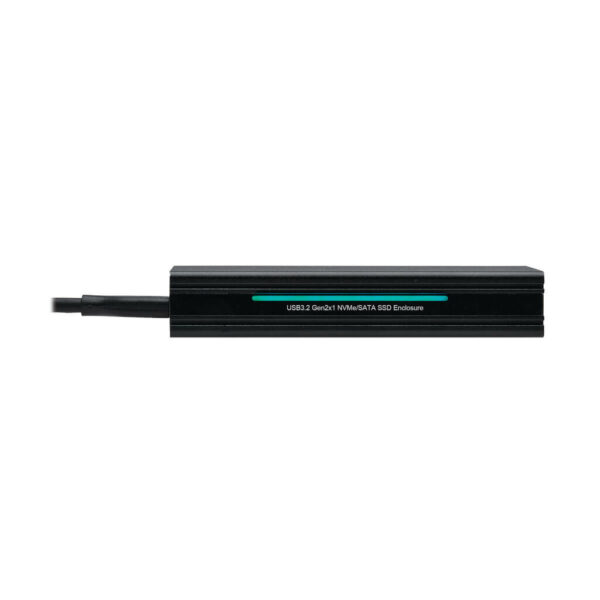 a45ea4532ad5f90f375d15c2bac32864 Tripp Lite series USB-C to M.2 NVMe and SATA SSD (M-Key) Gaming Enclosure Adapter - USB 3.2 Gen 2 (10 Gbps), LEDs