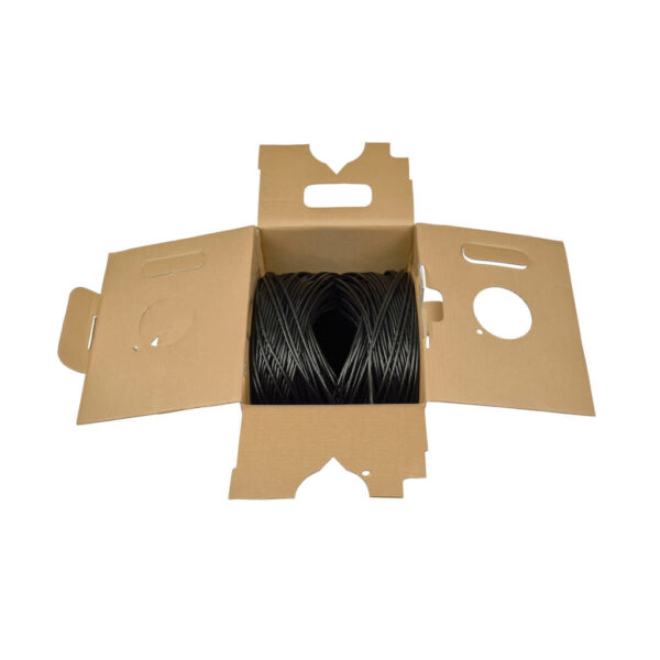 a4869e98ac4b0cb58a4e98c8630e0f47 Tripp Lite series Cat5e 350 MHz Solid Core Plenum-Rated (UTP) PVC Bulk Ethernet Cable - Black, 1000 ft. (304.8 m), TAA