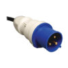 a48d1f7976b31b455b8553b6dfd42a02 Tripp Lite series 7.7kW Single-Phase 200-240V Basic PDU, 10 C13 Outlets, IEC 309 32A Blue Input, 3.6 m Cord, 1U Rack-Mount