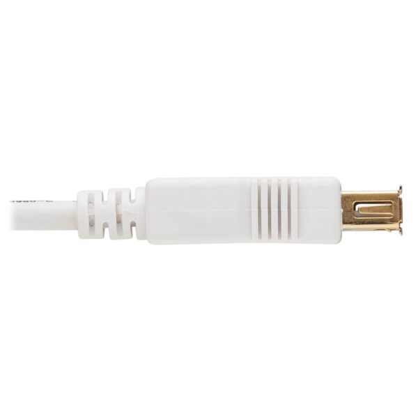 a4923b9b4f1c1b7a177377423e1d7ff1 Tripp Lite series Safe-IT USB 2.0 Antibacterial Extension Cable (A M/F), USB 2.0, White, 3 ft. (0.91 m)