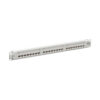 a49863b830bcb669b496d5f7aef340ba Tripp Lite series 24-Port Cat6 Patch Panel - 4PPoE Compliant, 110/Krone, 568A/B, RJ45 Ethernet, 1U Rack-Mount, White, TAA