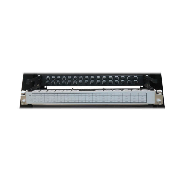 a4a8277c76a7aadb5418f857fc6acdab Tripp Lite series Spine-Leaf MPO Panel with Key-Up to Key-Up MTP/MPO Adapter - 12F MTP/MPO-PC M/M, 8F OM4 Multimode, 32 x 32 Ports, 1U