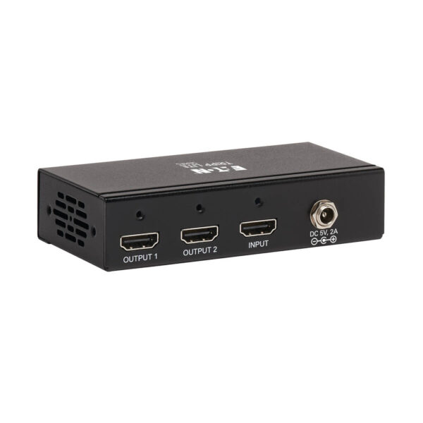 a4c8fdddc8ed69d77b359abc46332925 Tripp Lite series 2-Port HDMI Splitter - 4K @ 60 Hz, 4:4:4, Multi-Resolution Support, HDR, HDCP 2.2, TAA