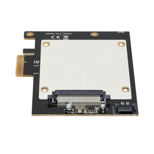 a4e28fa5ffa6e1231be74a8abc78fc0d Tripp Lite series U.2 to PCIe Adapter for 2.5" NVMe U.2 SSD, SFF-8639, PCI Express (x4) Card