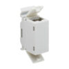 Tripp Lite series Cat6a Shielded In-Line DIN-Rail Mountable Snap-In Coupler (RJ45 F/F), TAA